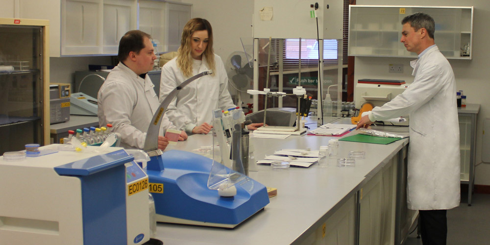 Aberdeen Microbiology lab
